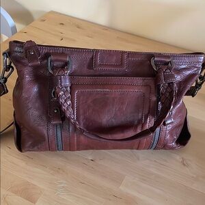 Sak Montana satchel leather handbag